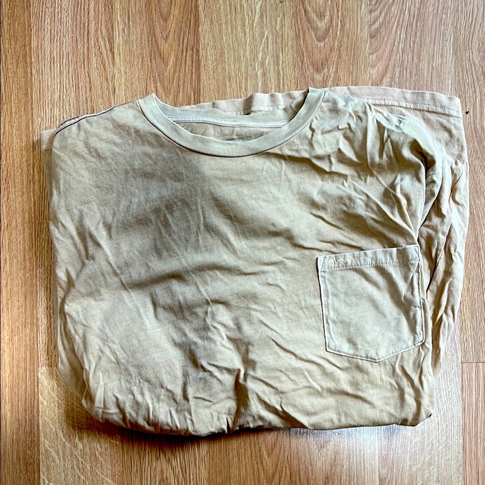 RVCA faded dyed long sleeve. XXL